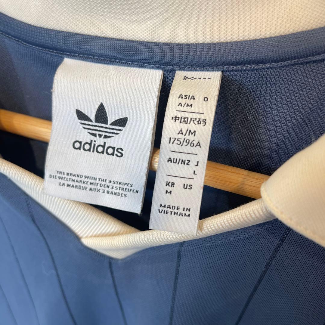 adidas フットボールシャツ　サッカー ネイビー　Lサイズ