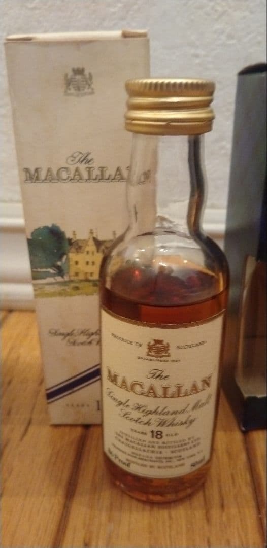 ☆M☆Ｈ☆ マッカラン ミニボトル5本セット+マッカラン15年