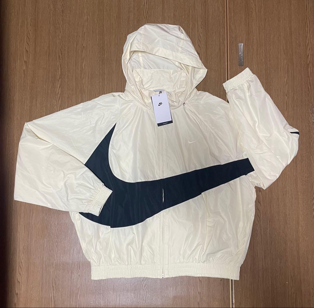 NIKE ビッグスウッシュ ウーブンセットアップ Lサイズ 新品未使用
