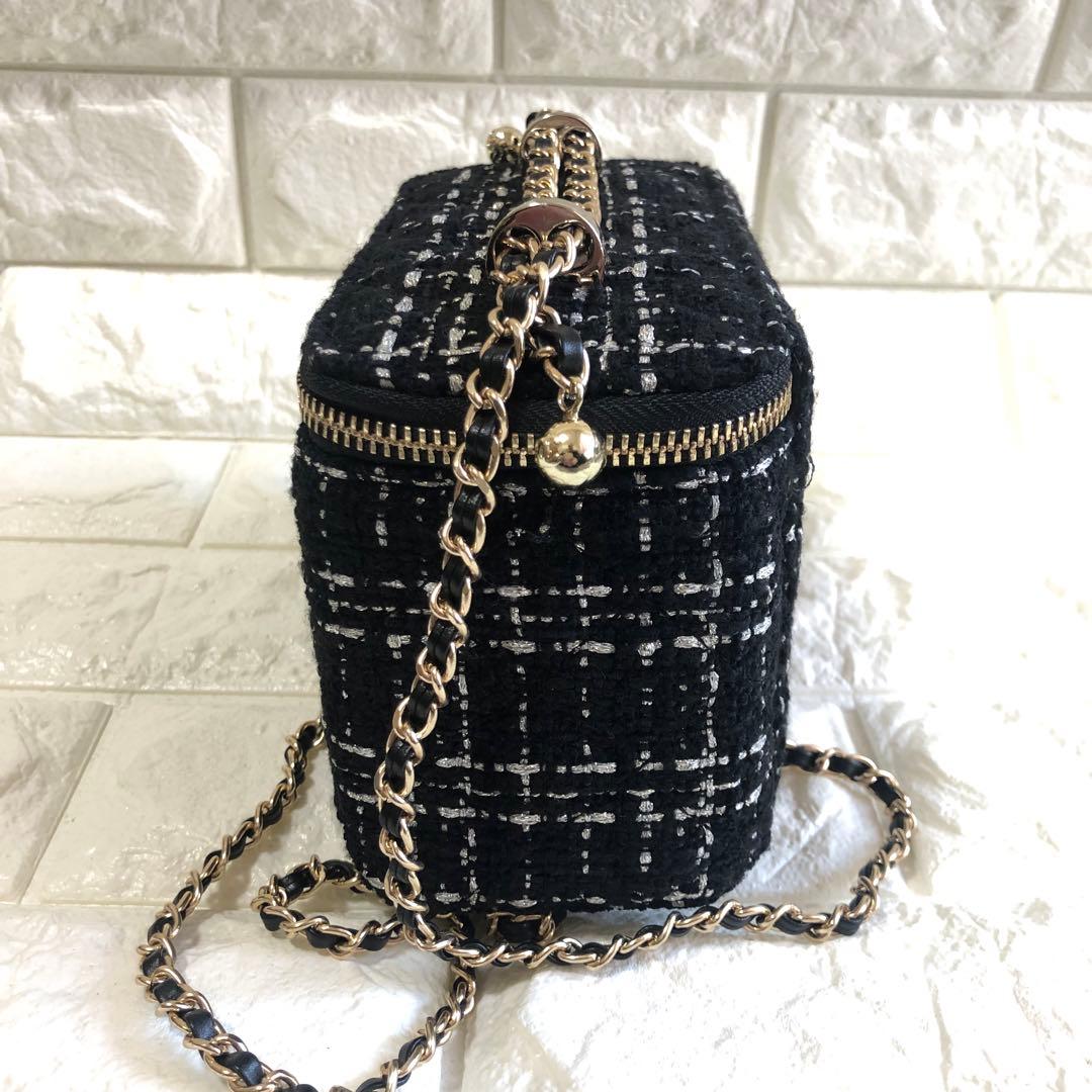 シャネル Chanel VIP ギフト ツイード ショルダーバッグ