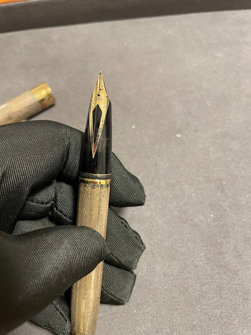シェーファー　925 スターリング　万年筆　K18 750