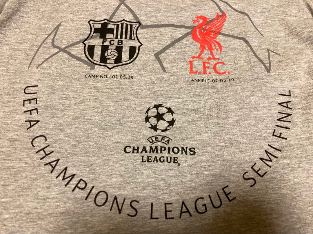 (現地購入)18/19CL準決勝FCバルセロナ戦記念LFC公式グッズ