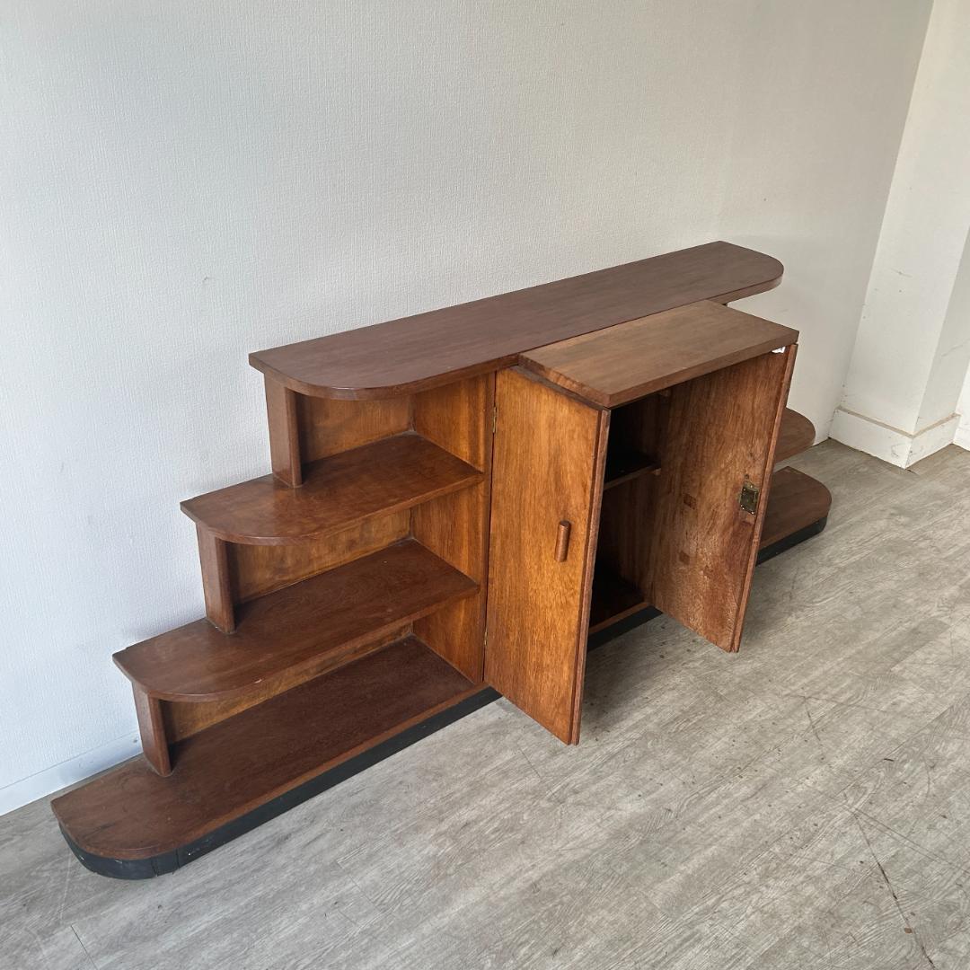 イギリス アンティーク家具 北欧 オープンシェルフ 1960年頃 935A