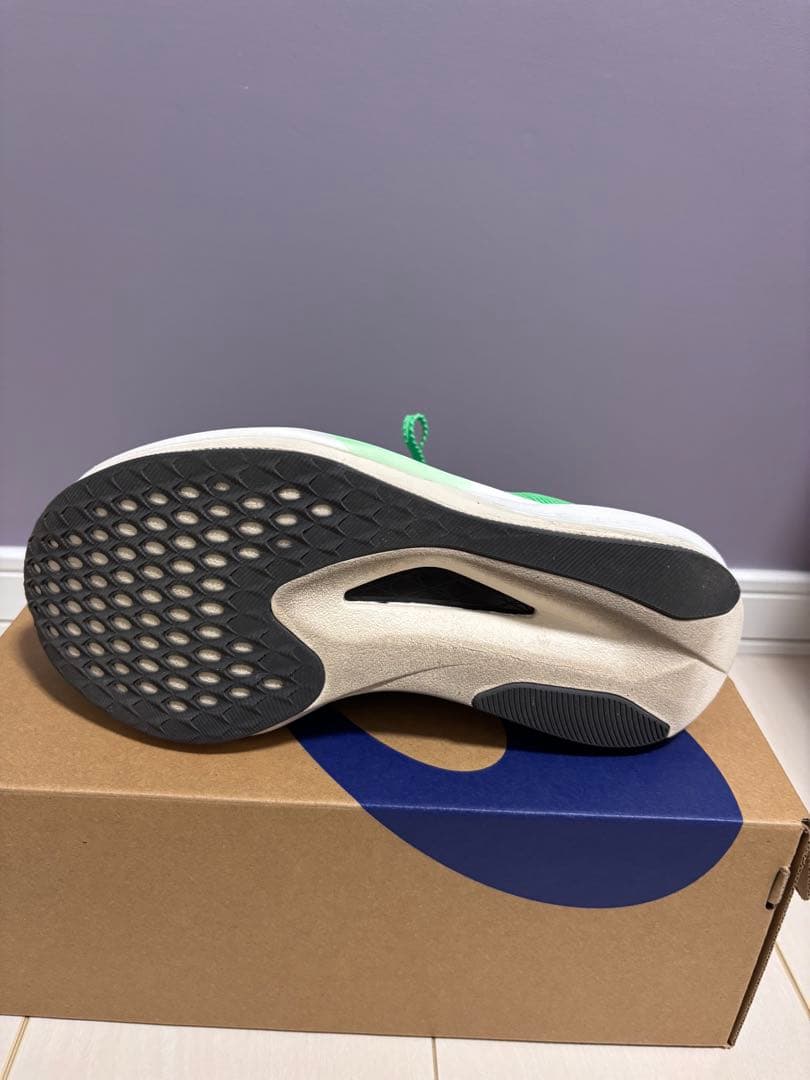 ASICS MAGICSPEED5 25.0cmグリーン スニーカー
