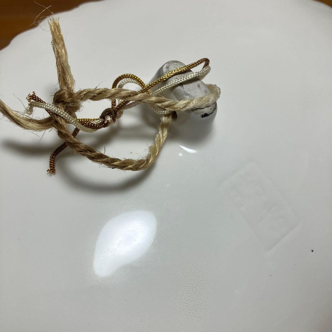 珍品 福寿堂 平安瑞香造 雅陶 『鶴』 鶴型皿 飾り皿