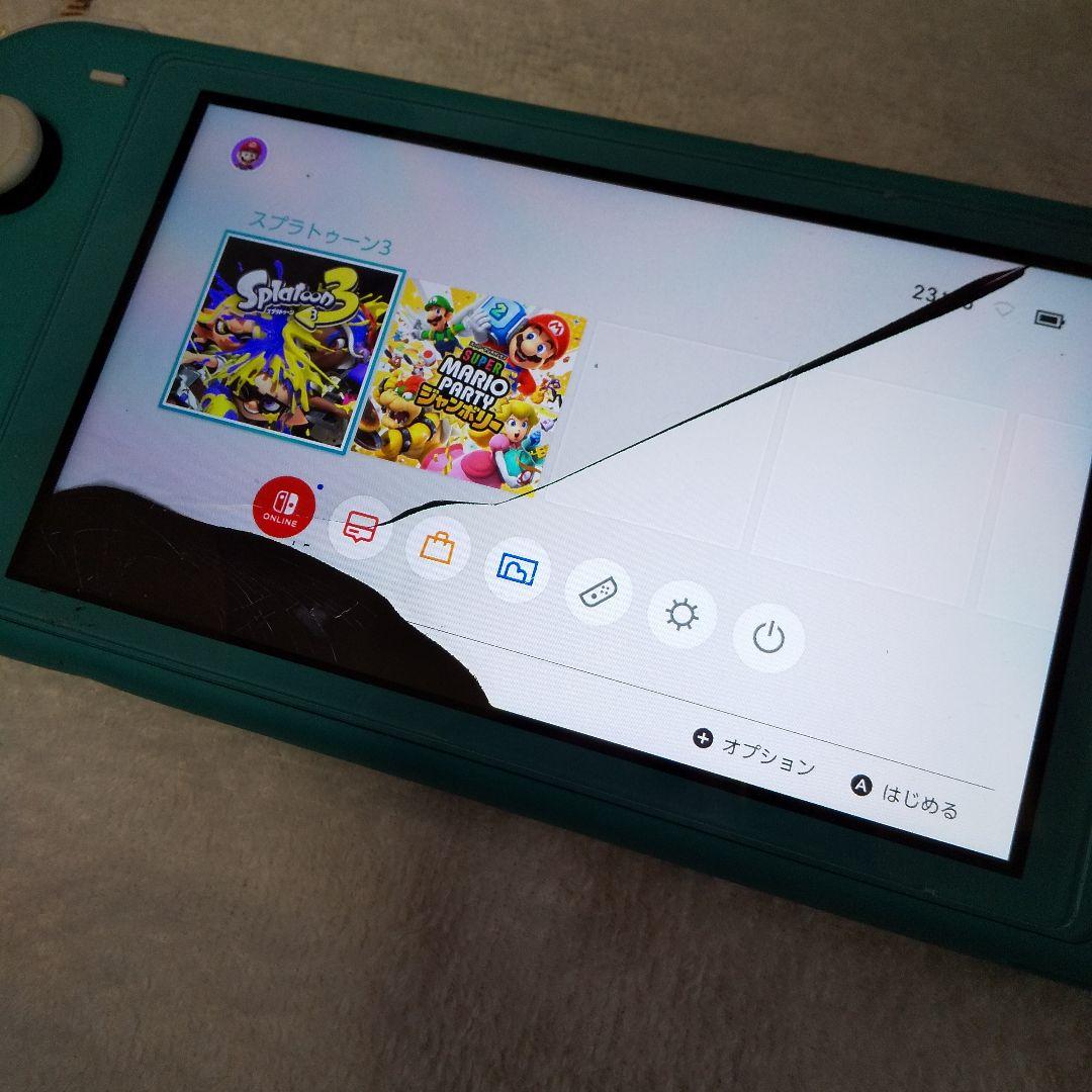 NINTEND SWITCH ジャンク 任天堂スイッチ ターコイズ