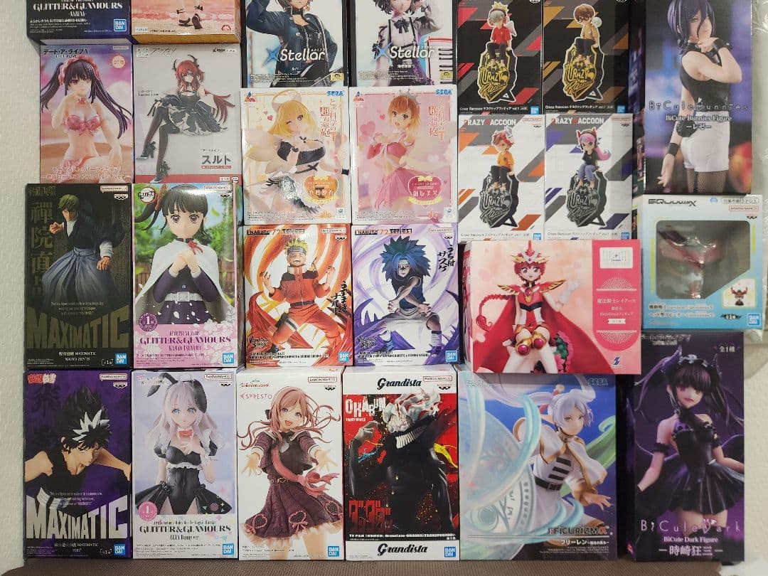 未開封フィギュア36個 レイアース フリーレン アイマス ナルト レゼ 美少女系