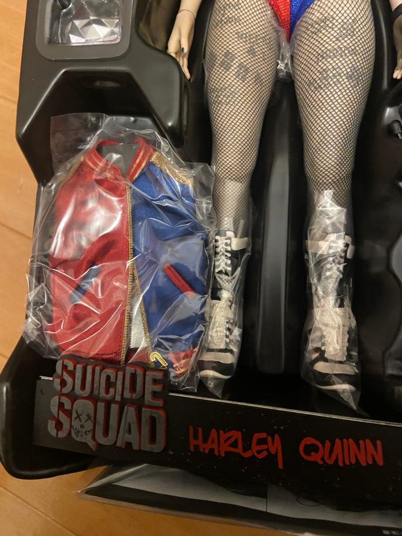 未使用 ホットトイズ ハーレイ・クイン DC ムービーマスターピース 1/6