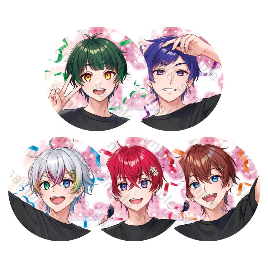 新品★すたぽら【くに】缶バッジ★第7弾★3点セット