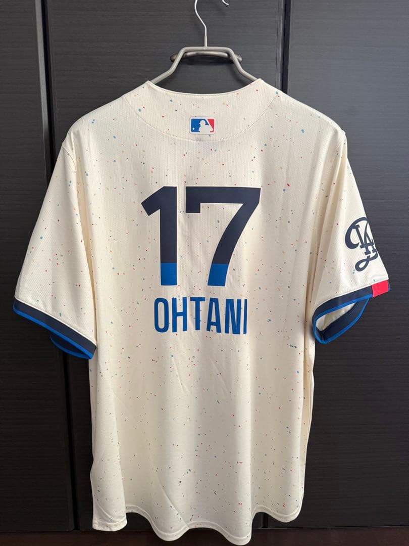 大谷翔平　ドジャース公式ユニフォーム　NIKEシティコネクト　メンズXL