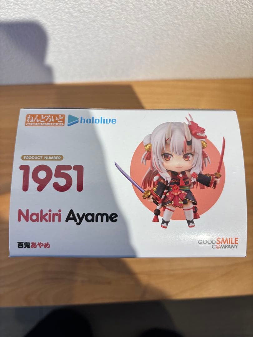 ホロライブ　百鬼あやめ　ねんどろいど　なきり