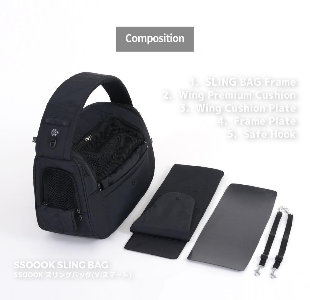 SSOOOK SLINGBAG(左ver.) Mサイズ キャリーバッグ