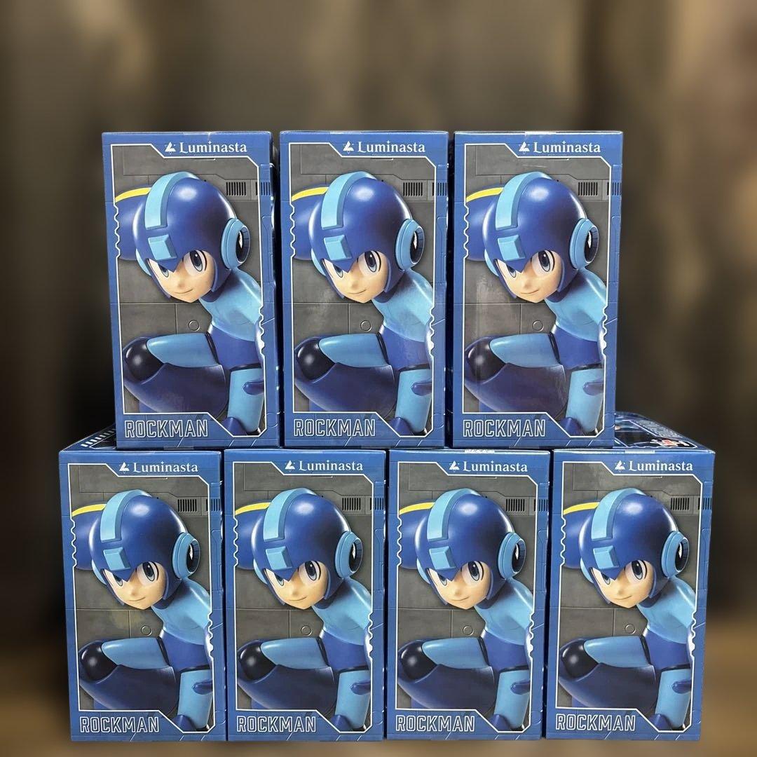 ロックマン　Luminasta　フィギュア 7体 セット
