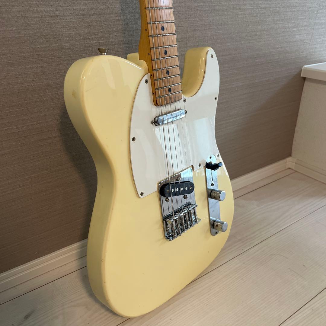 【国産Rシリアル】Fender Japan テレキャスター　アイボリー