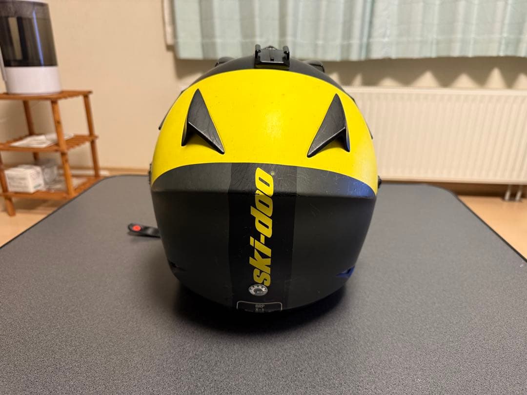 ski-dooヘルメット、熱線付きゴーグルセット