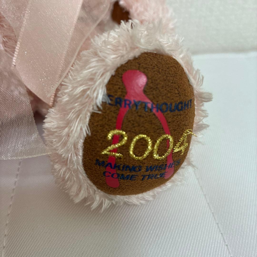 Merrythought 2004年製 ピンクぬいぐるみ