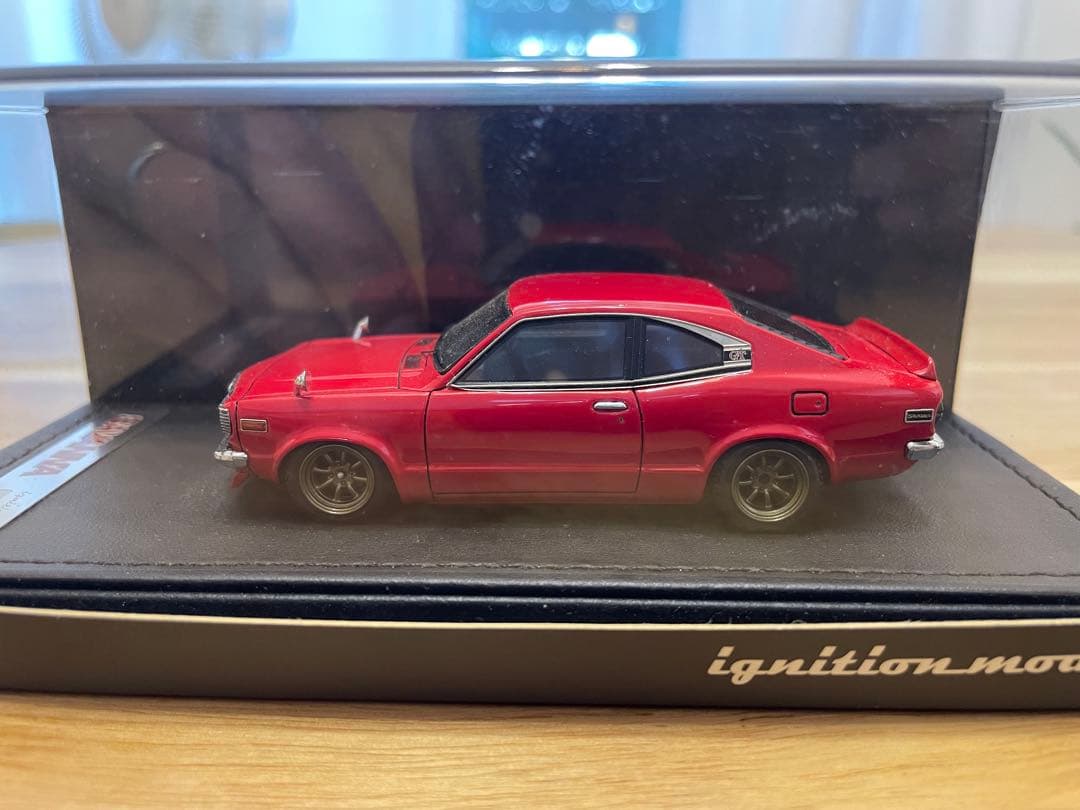 ignition model マツダサバンナ RX-3 ミニカー 赤 1/43