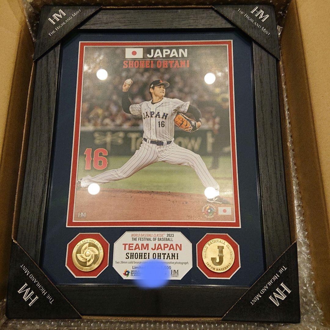 【祝　優勝】2023 WBC 大谷 翔平選手（投手）ダブルフォトミント