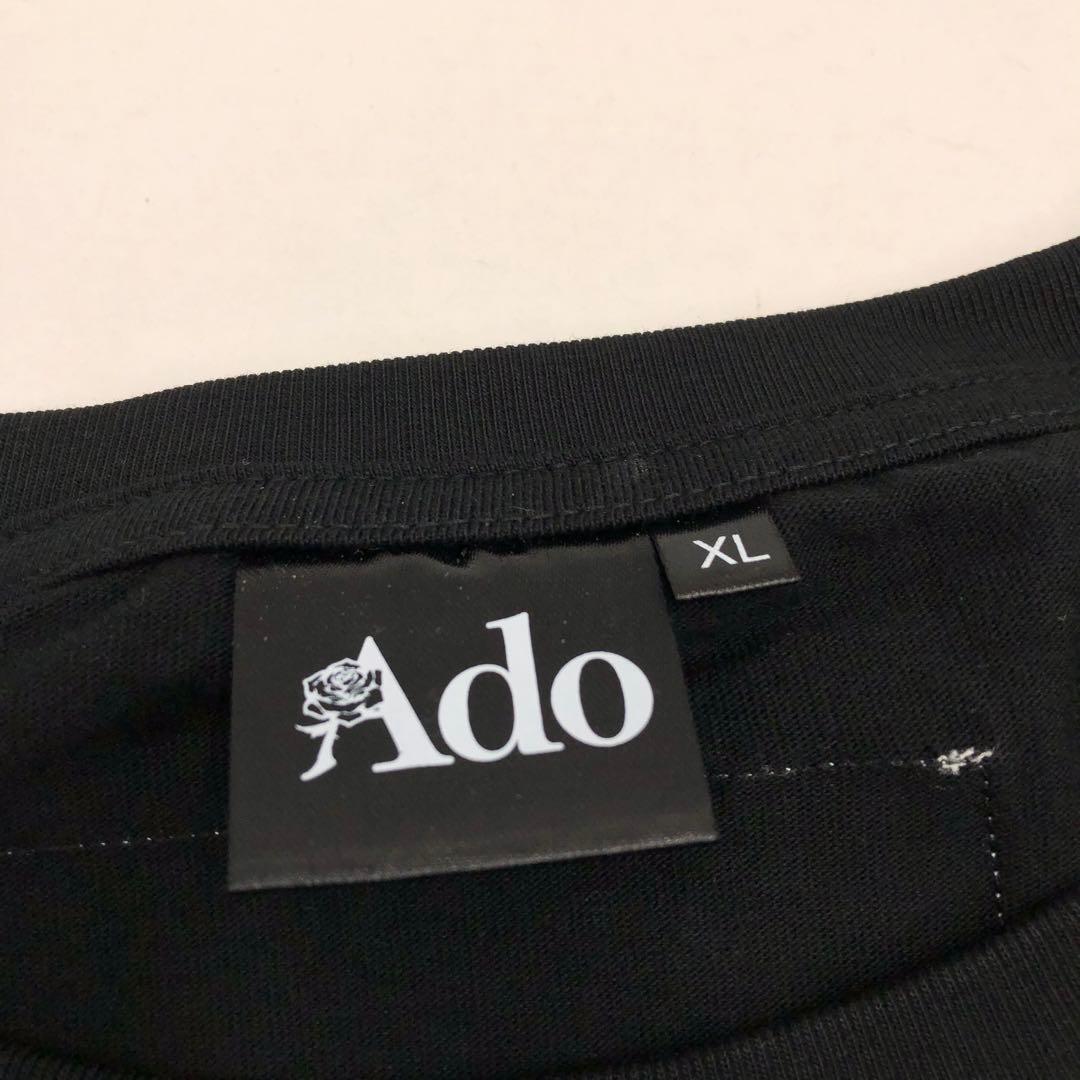 42●Ado 5thアニバーサリー ブルーローズTシャツ XL KM0209-1