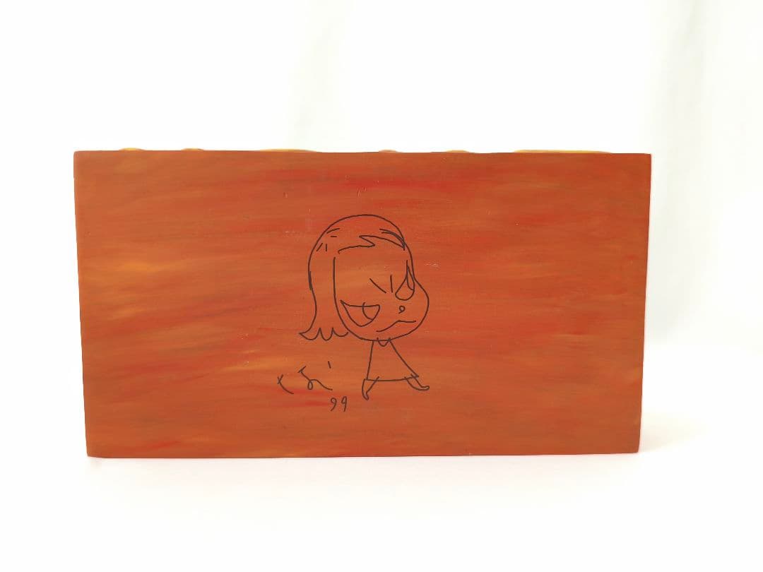 奈良美智 Yoshitomo Nara WORD 木 acrylic 28CM