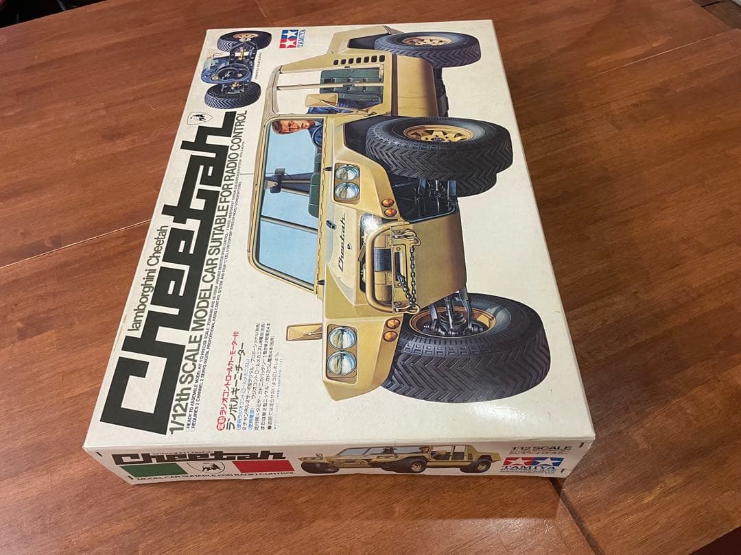 当時物　タミヤ 1/12 ラジオコントロールカー ランボルギーニチーター