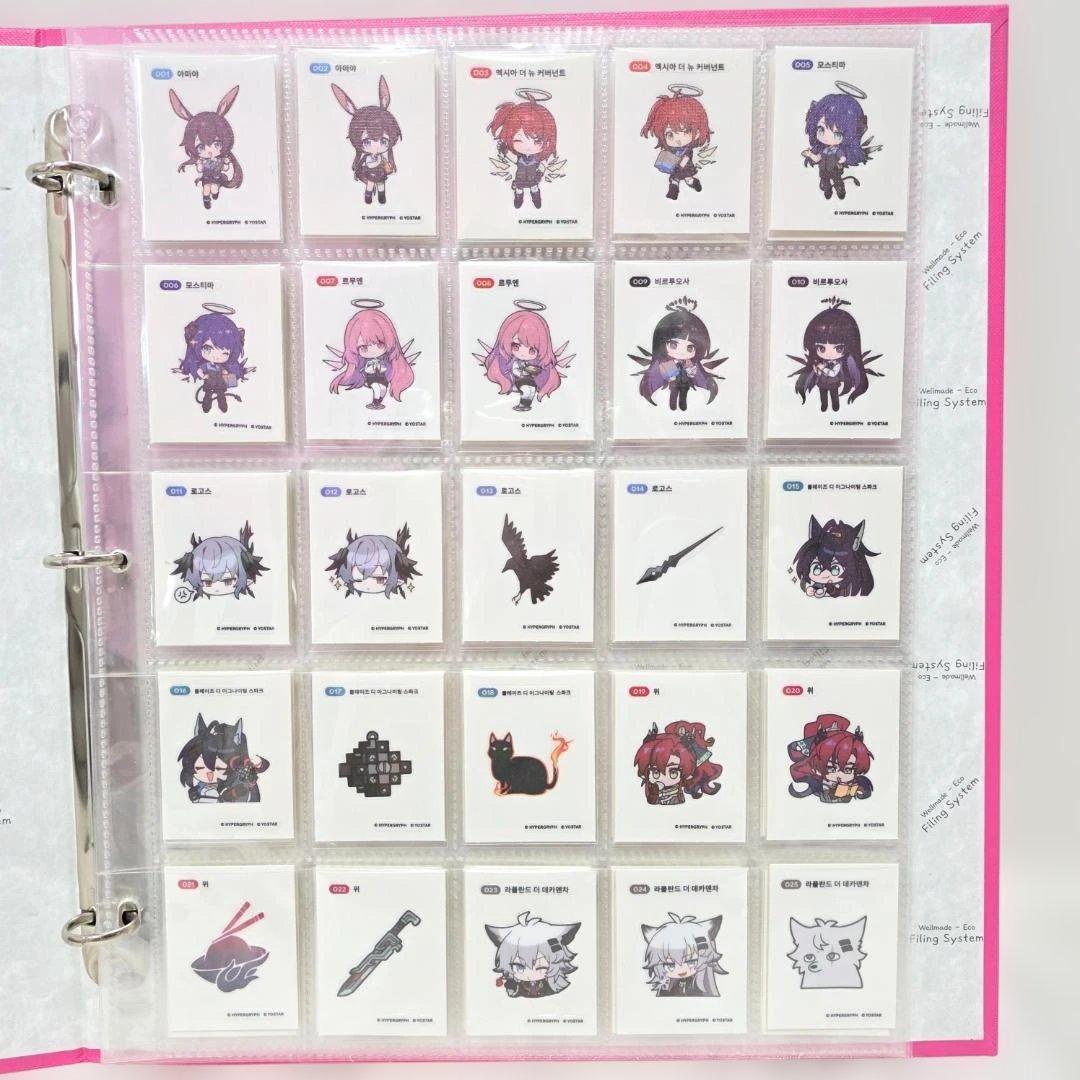 ☆韓国限定☆アークナイツ gs25 コラボ ステッカー シール 全80種
