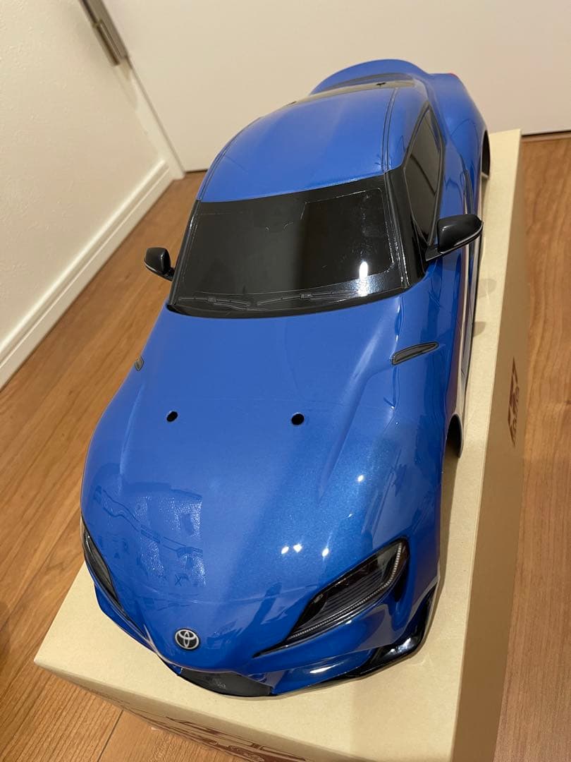 1/10 ラジコンボディ　タミヤ　90ＧＲスープラ　実車カラー　ホライズンブルー