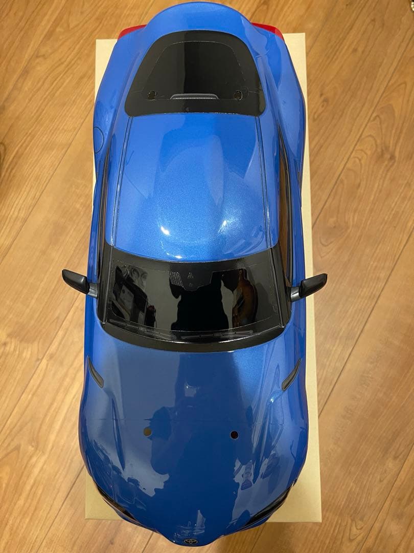 1/10 ラジコンボディ　タミヤ　90ＧＲスープラ　実車カラー　ホライズンブルー