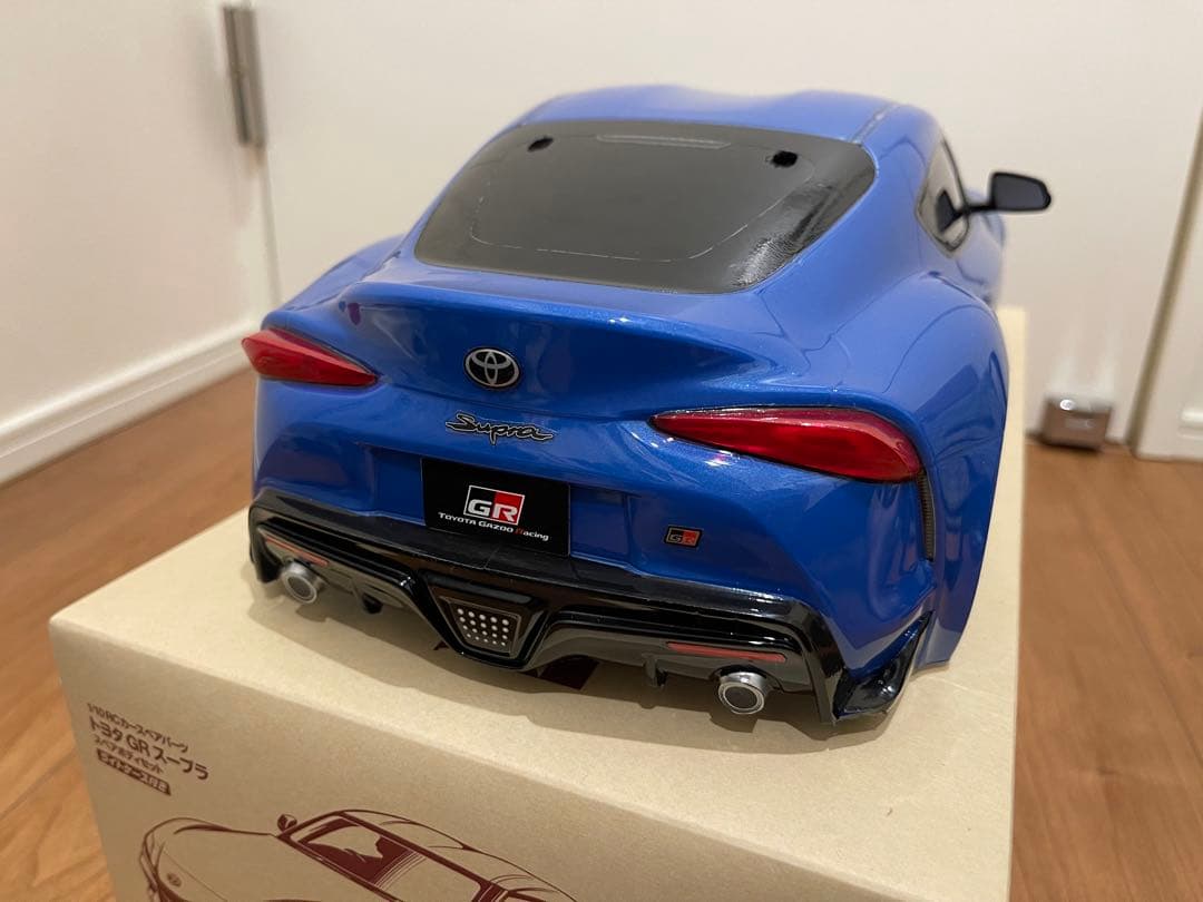 1/10 ラジコンボディ　タミヤ　90ＧＲスープラ　実車カラー　ホライズンブルー