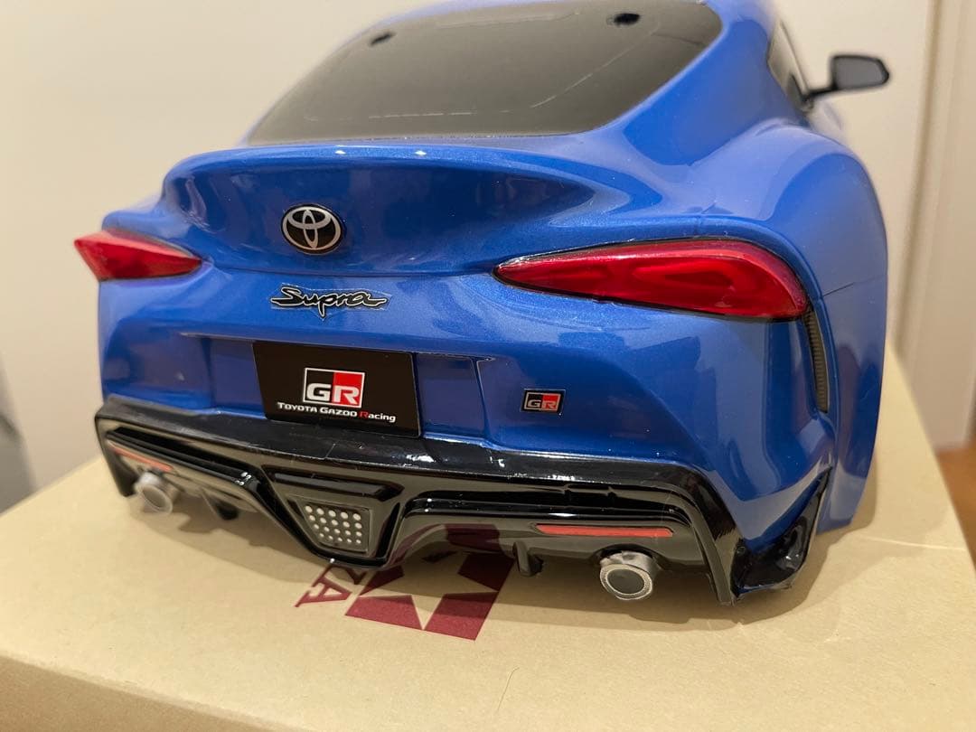 1/10 ラジコンボディ　タミヤ　90ＧＲスープラ　実車カラー　ホライズンブルー