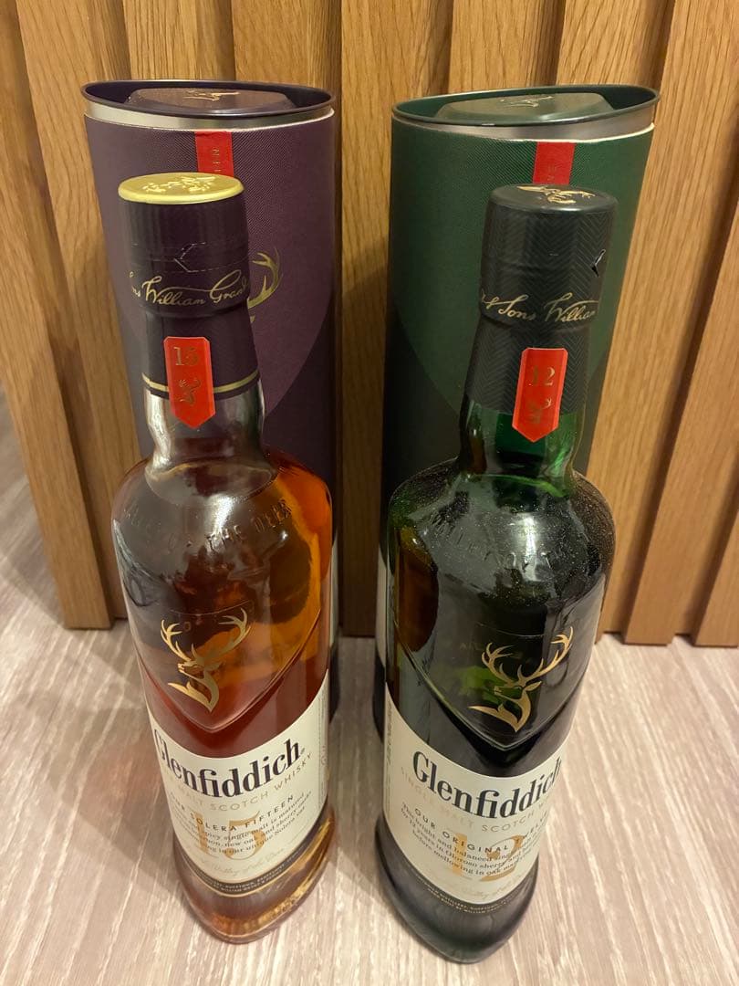 【最安値】Glenfiddich 12年 15年 セット