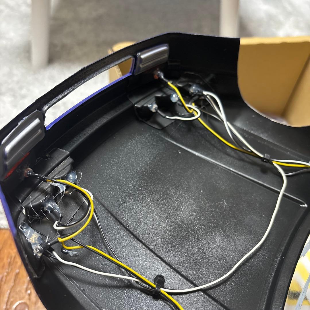 【ABCホビー】1/10RCカー用ボディ シルエイティ(おまけ程度の電飾付)