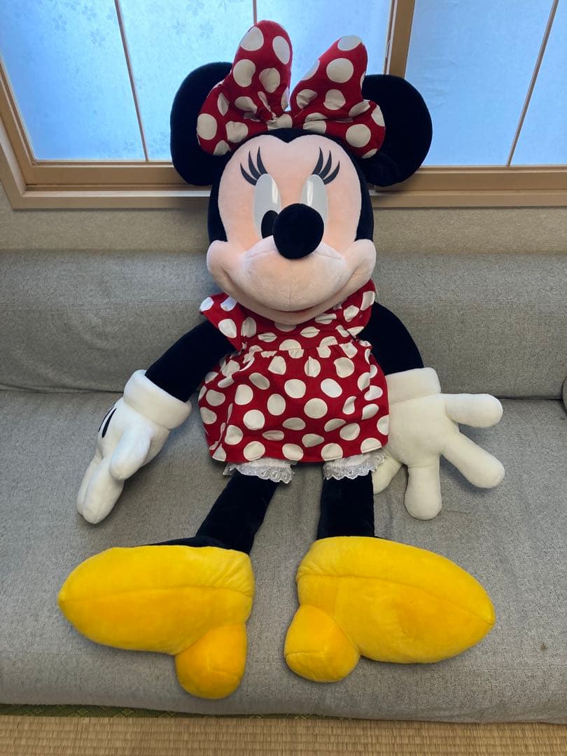 ディズニーランド　超特大ミニーマウス ぬいぐるみ　本日超特価