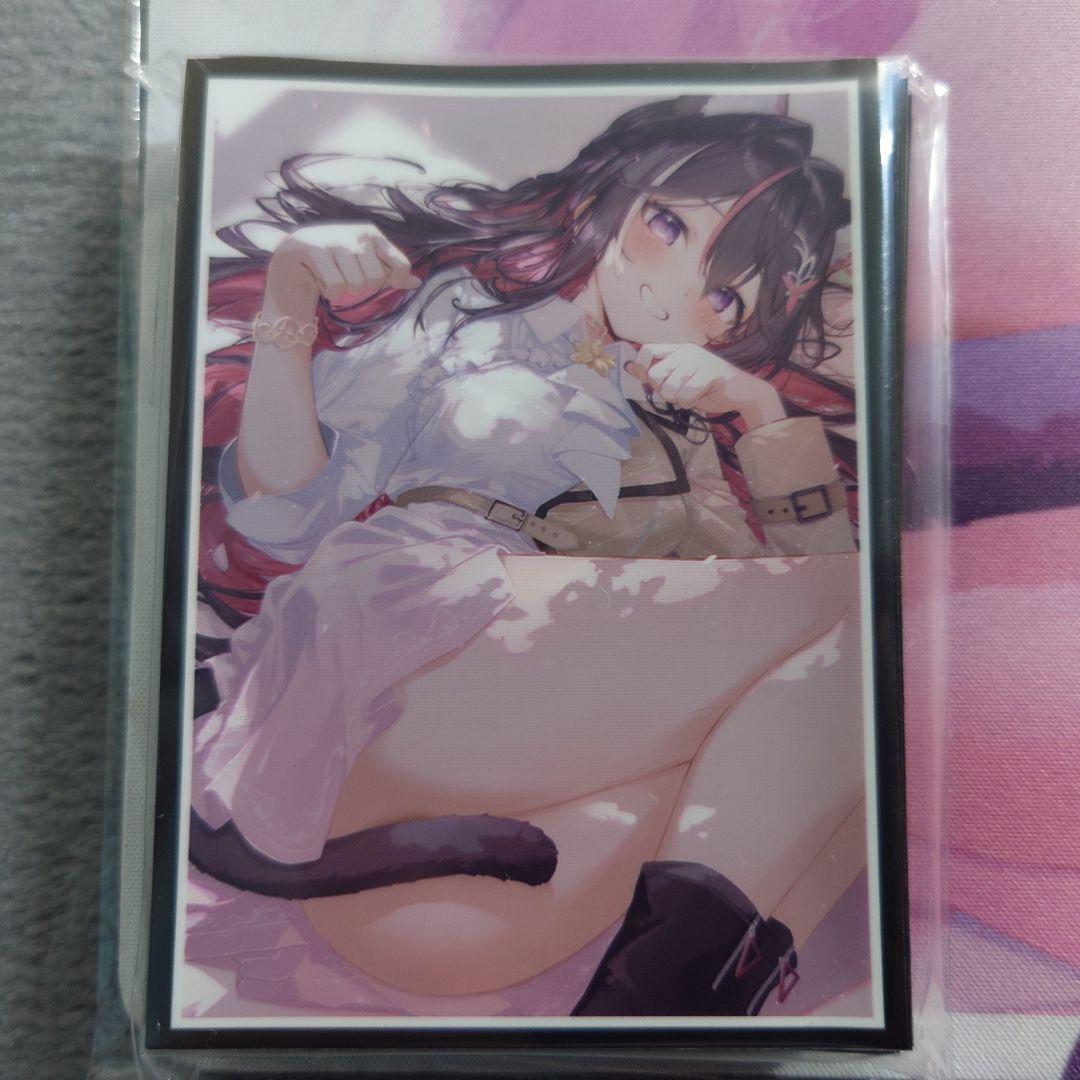 α1 ホロライブ 猫耳&猫尻尾&ゲッサー AZKi スリーブ&プレイマット