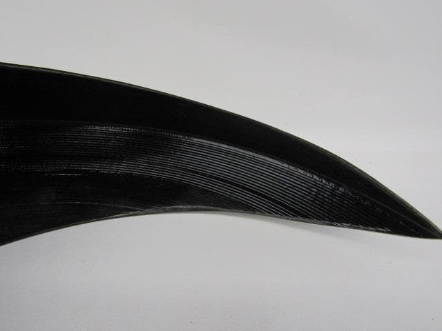 Y5-0926 高岡銅器 鋳銅製 吊花生 三日月 尺0 33ｃｍ 三猿吊金具付