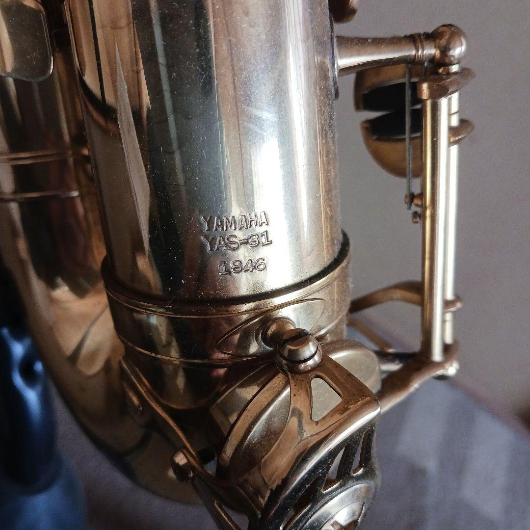 YAMAHA YAS-31 サックス本体 ケース付き+K&Mスタンド+入門書付き