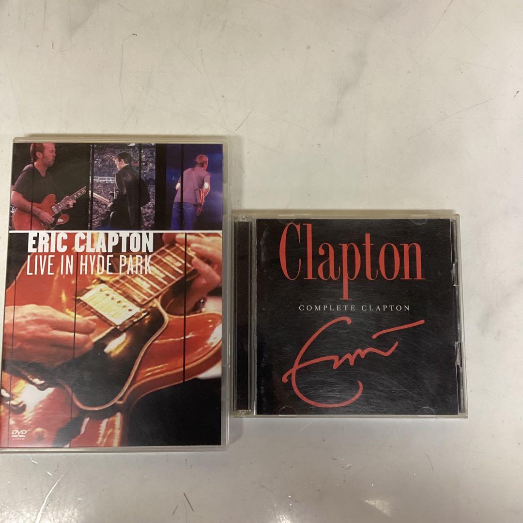 ERIC CLAPTON DVD 5枚　CD 1枚　まとめ売り　（な49）