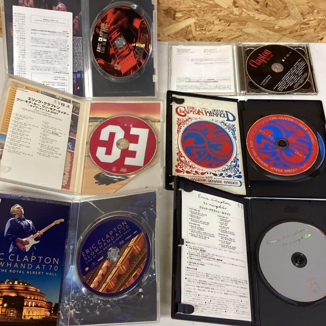 ERIC CLAPTON DVD 5枚　CD 1枚　まとめ売り　（な49）