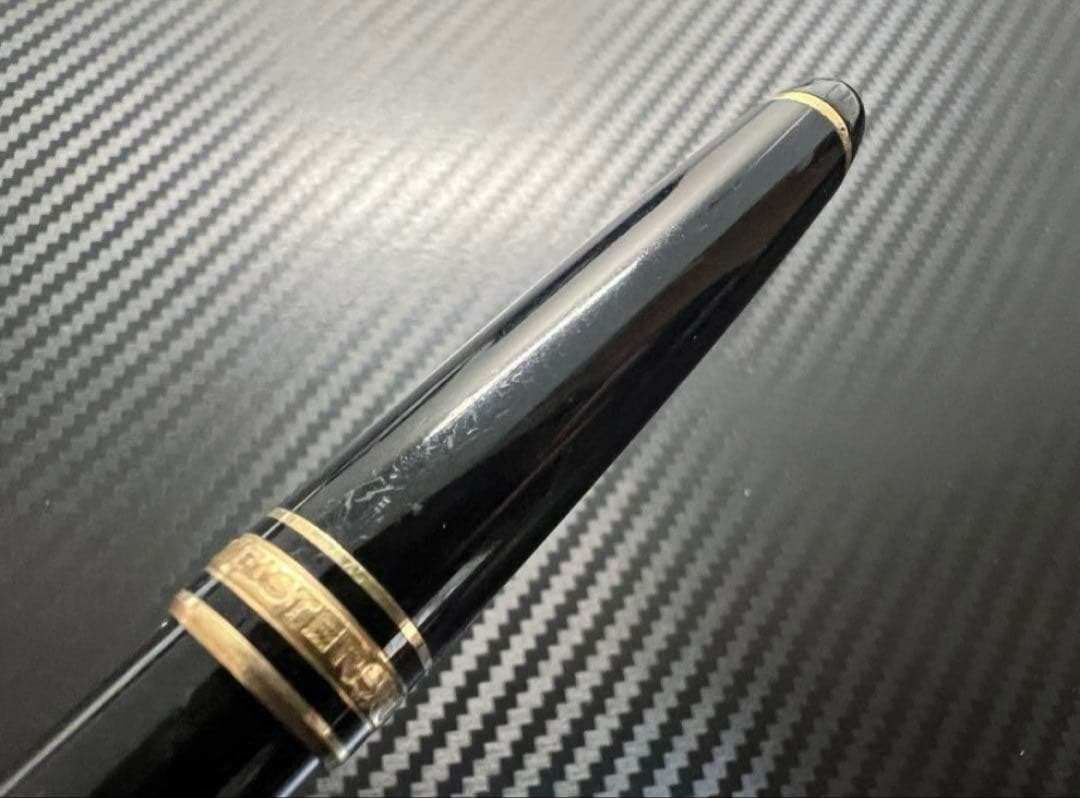 美品 144 M ブラック 中白 モンブラン 万年筆