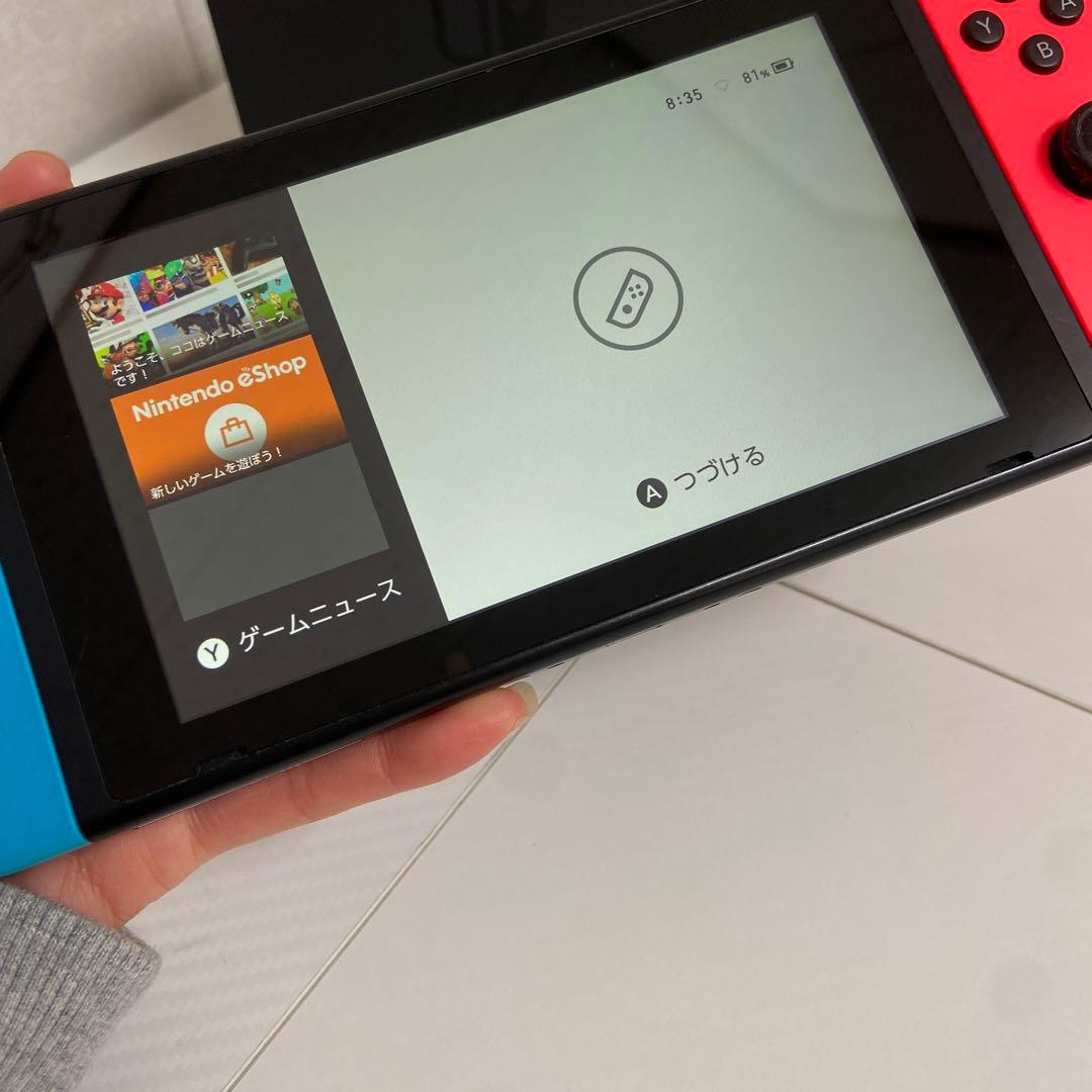 Nintendo Switch⭐️本体Joy-Con ネオンブルー　ネオンレッド