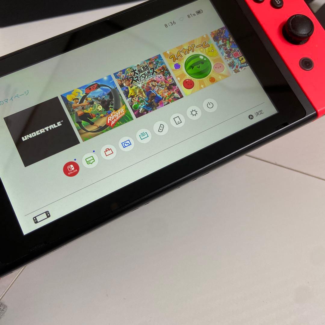 Nintendo Switch⭐️本体Joy-Con ネオンブルー　ネオンレッド