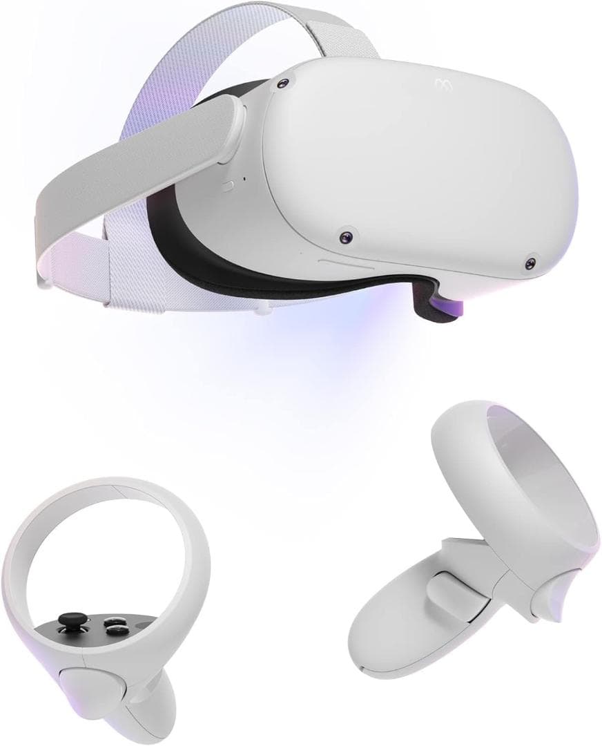  Quest 2 128GB +純正ケーブル+ 非純正ストラップ