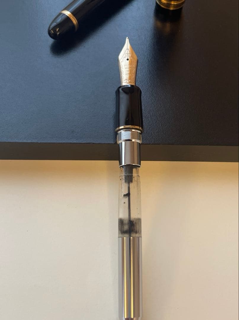 PILOT 万年筆 カスタム743 B(太字) インクカートリッジ付