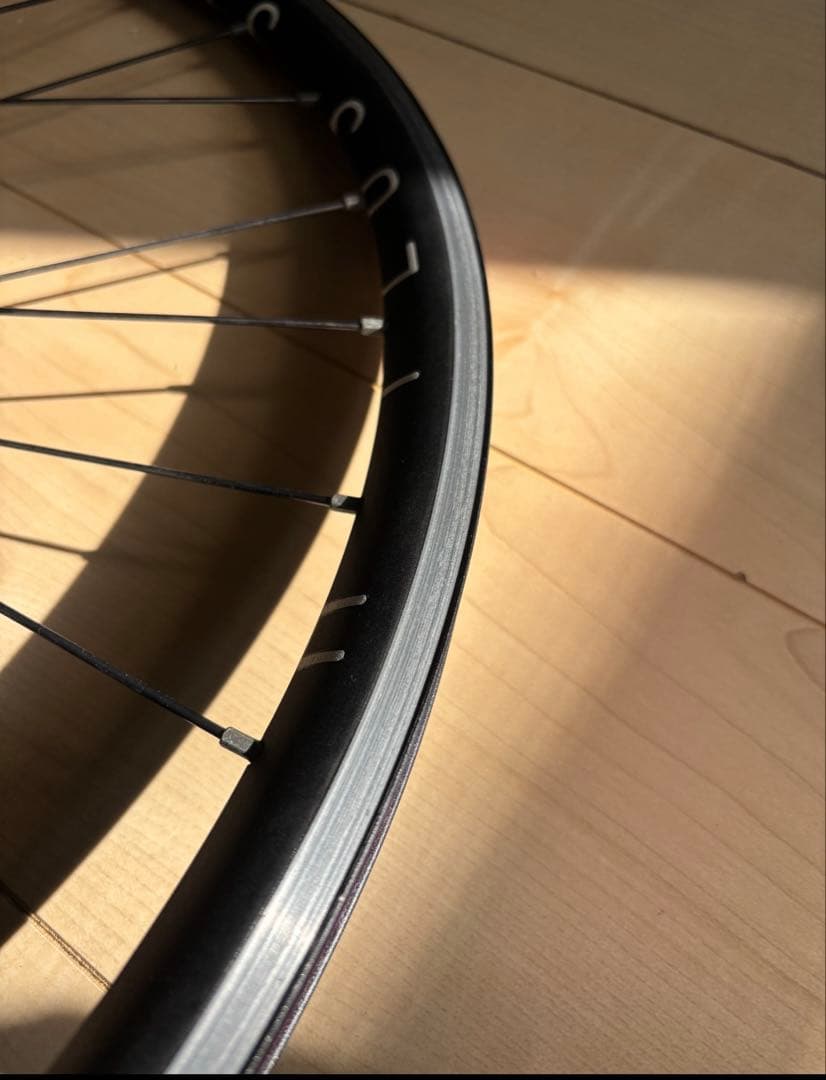 自転車　PHILLWOODハブ+ホイール　前後セット