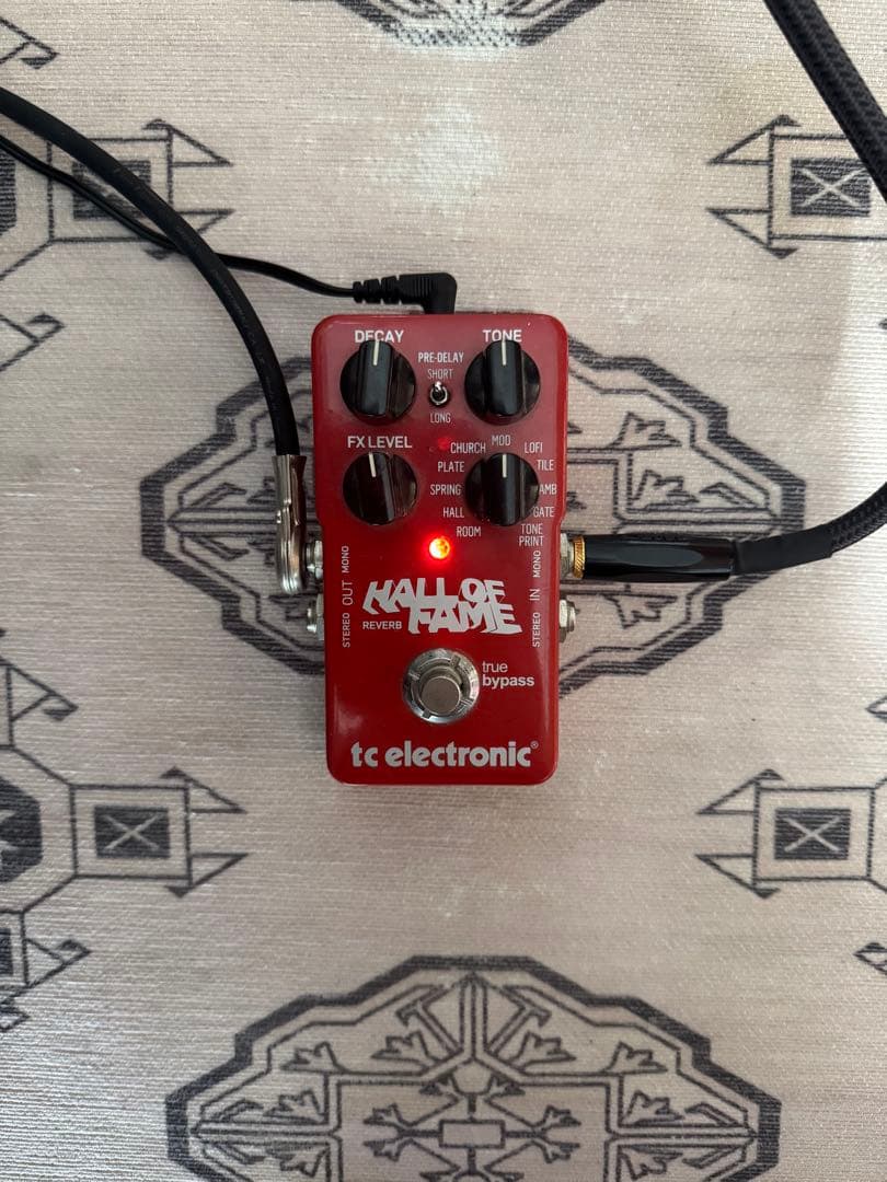 TC Electronic Hall of Fameリバーブ 定番 空間系箱つき