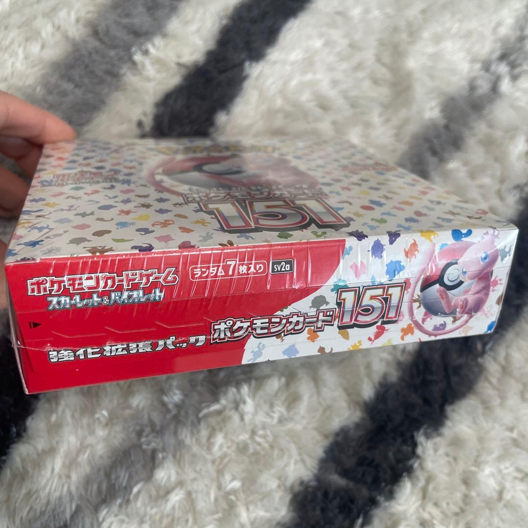 新品未開封ポケモンカード151 シュリンク付き1BOX