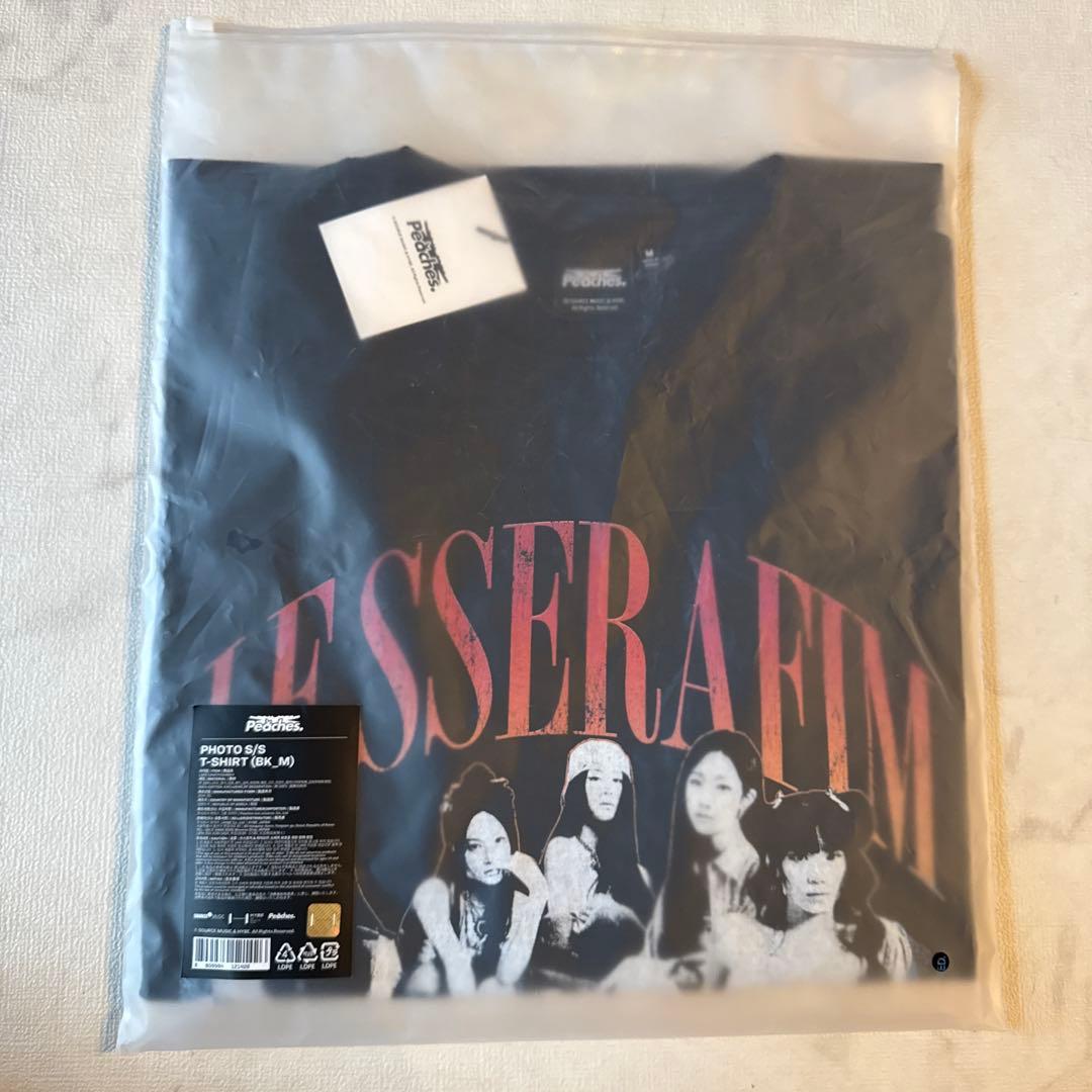 ルセラフィム TシャツPeachesMサイズ