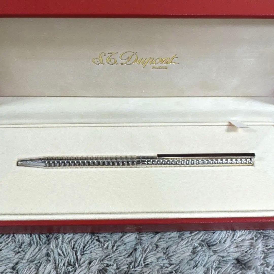 S.T.Dupont エステーデュポン ツイスト式 ボールペン 刻印ロゴ