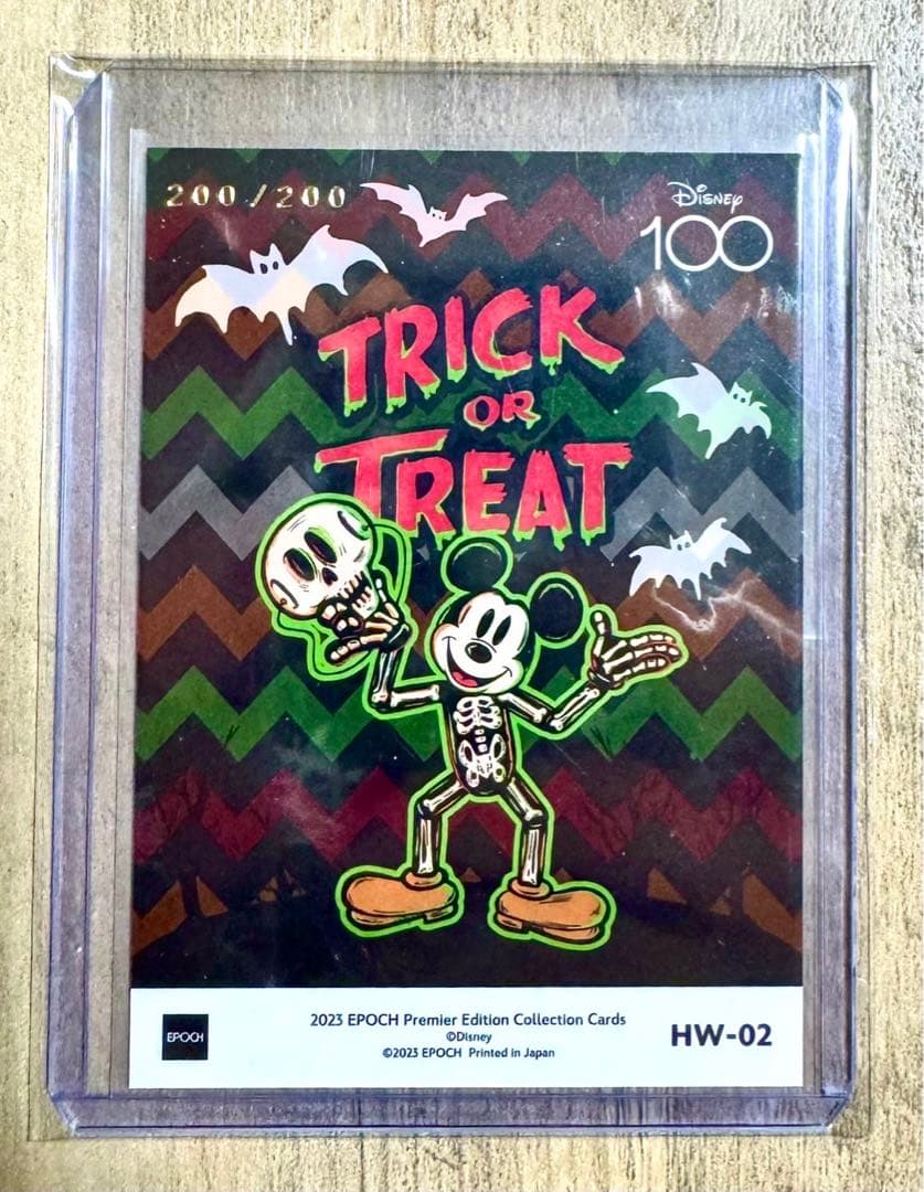 超レア200/200 EPOCH DISNEY100 ミッキーマウス HW-02
