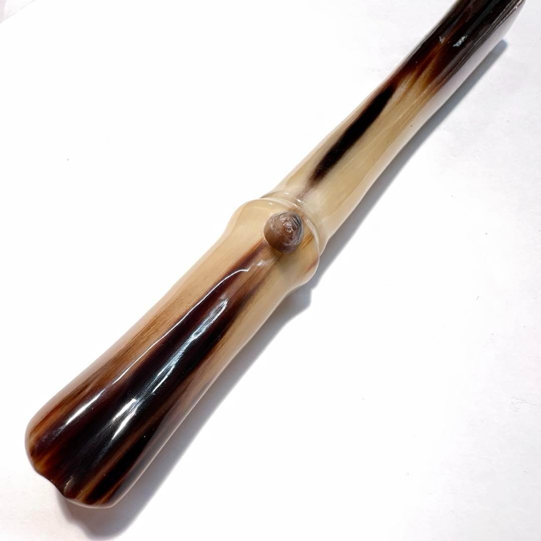 【稀少】OPUS88 刀型 水牛角軸 超大型 万年筆 Jowoペン先 細字 新品